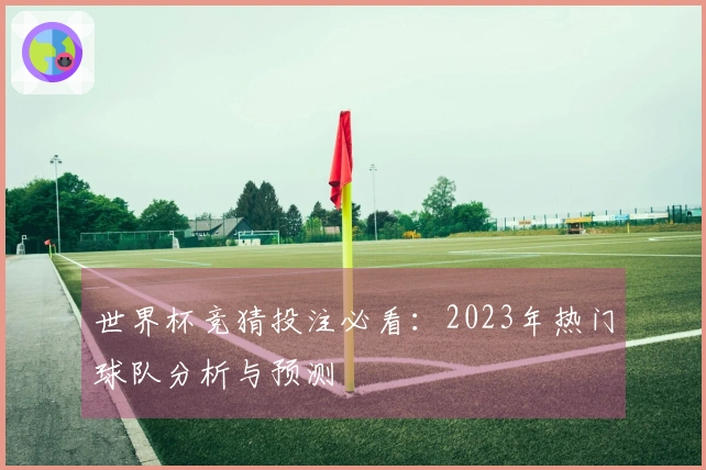 世界杯竞猜投注必看：2023年热门球队分析与预测