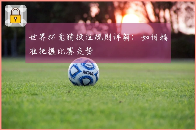 世界杯竞猜投注规则详解：如何精准把握比赛走势